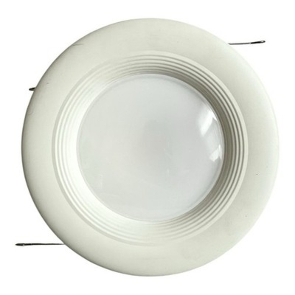 EcoSmart 6 in Ivory White Integrated LED Recessed Light Retrofit NWOB